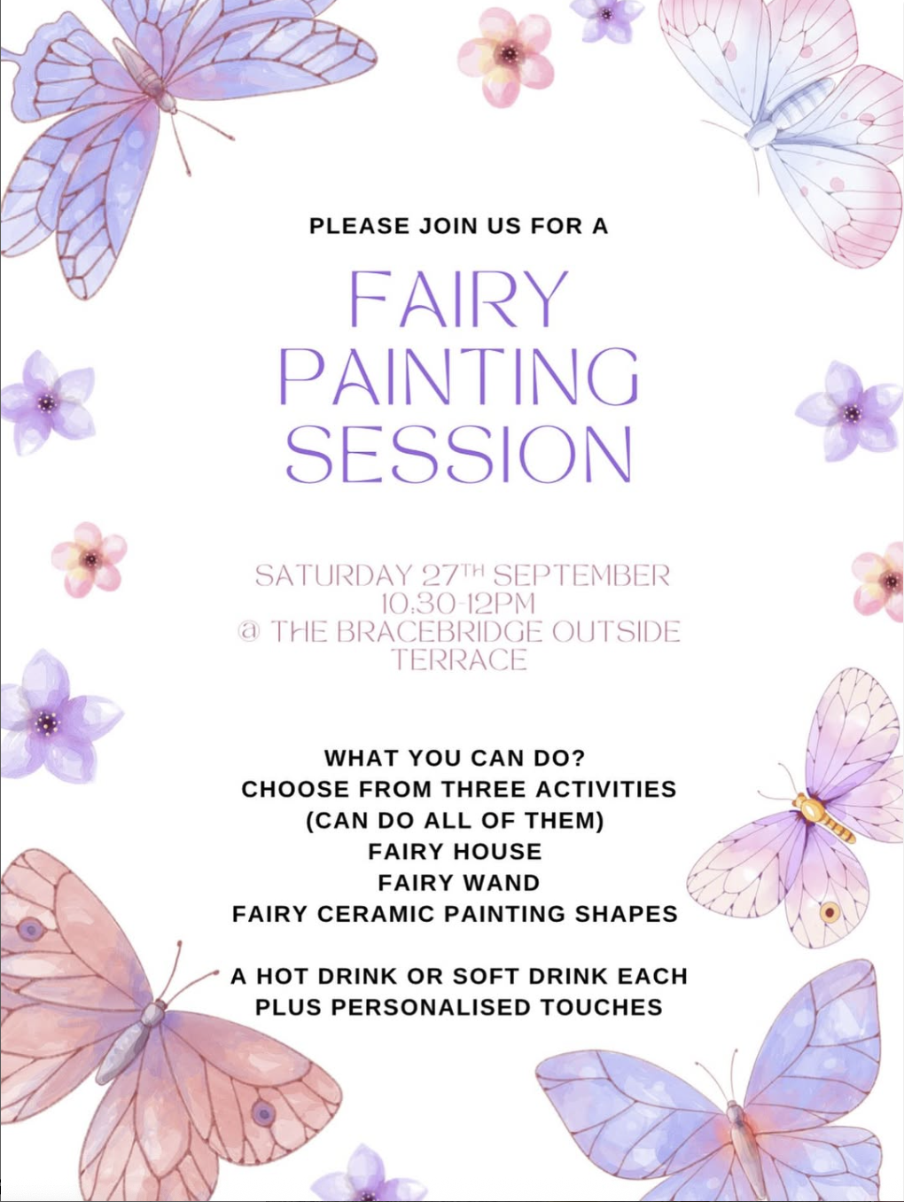 Fairy Painting Workshop