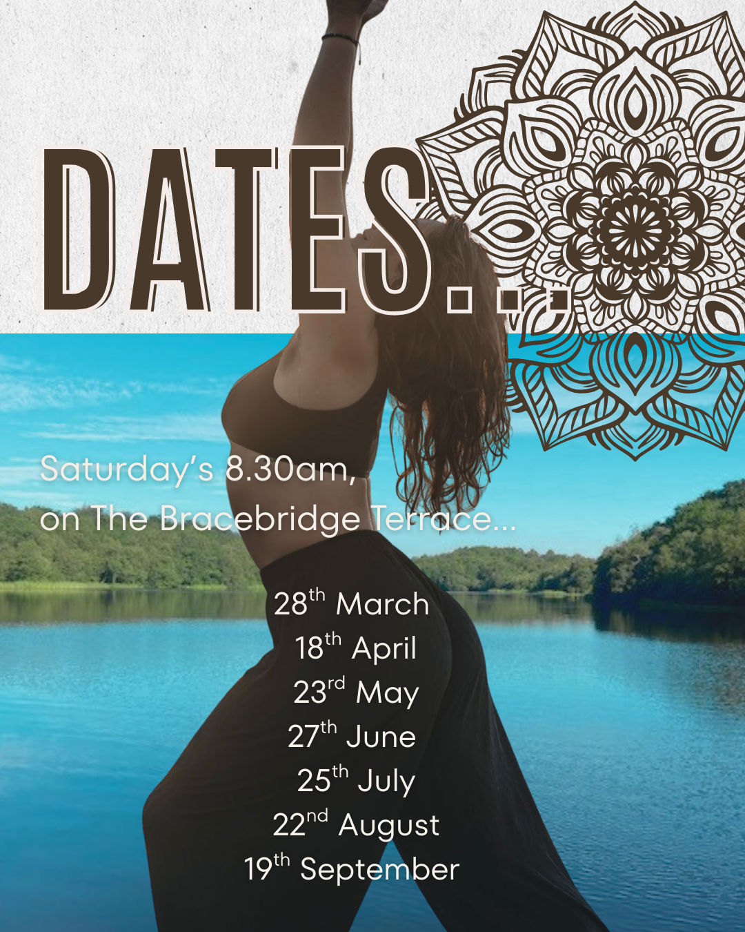 Yoga by the Lake with April