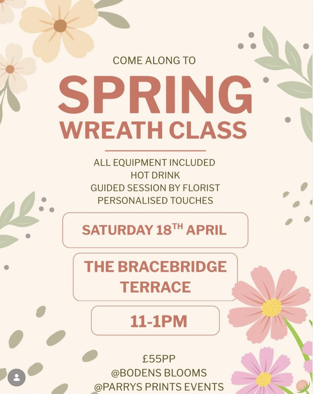 SPRING WREATH WORKSHOP